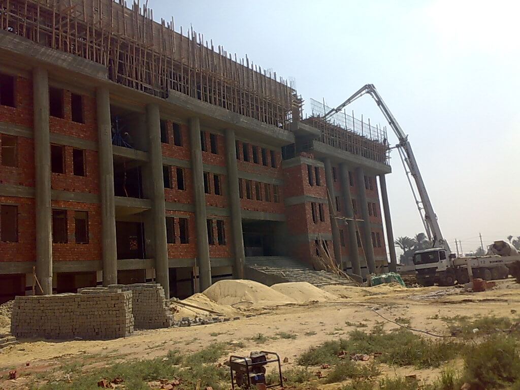 Heraa constructions Beni Suef Security Directorate project